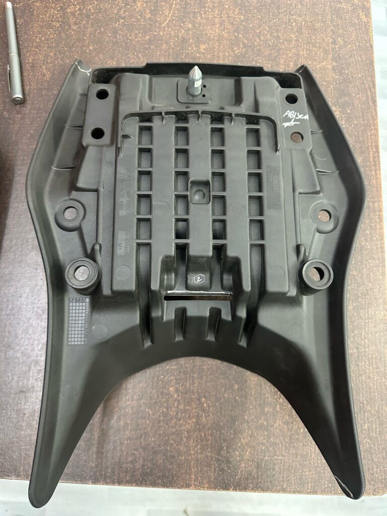 Automotive molded part production