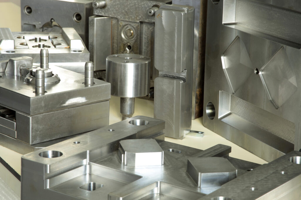 Manufacturing industrial mold detail
